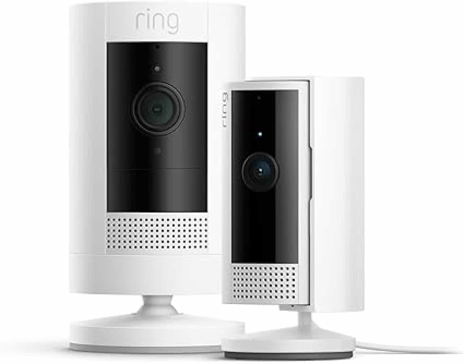 Ring batterijcamera: Stick Up Cam buiten en Indoor Cam 2e gen, 1080p, tweerichtingsspraak