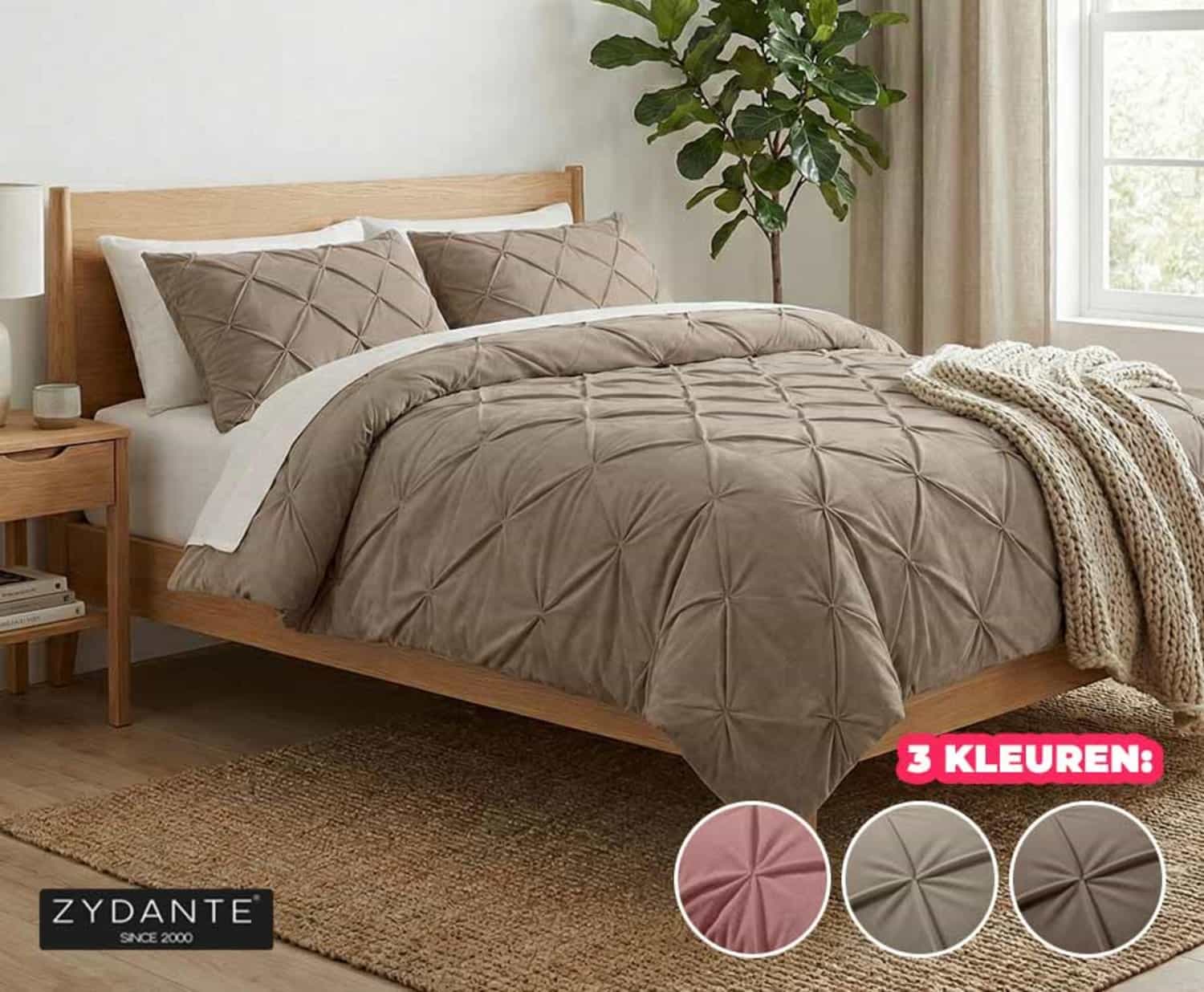 Eazy Dekbed Diamant Siersticksels - Zacht Velvet Voor Een Luxe Slaapgevoel! ...