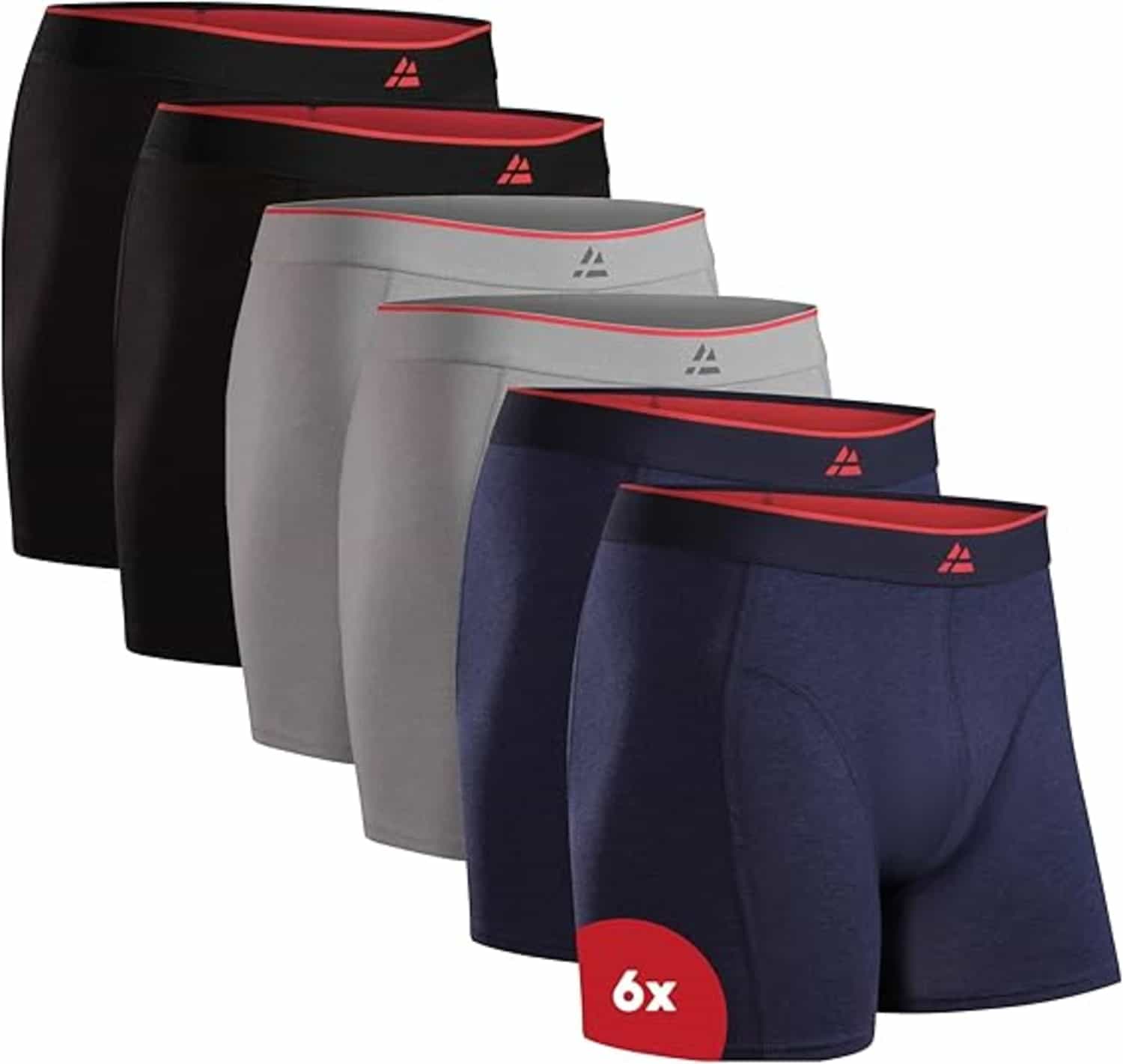 Danish Endurance Bamboe Boxershorts Heren: Zacht, Ademend, Comfortabel, Met of Zonder Gulp, 6 en 10-pack