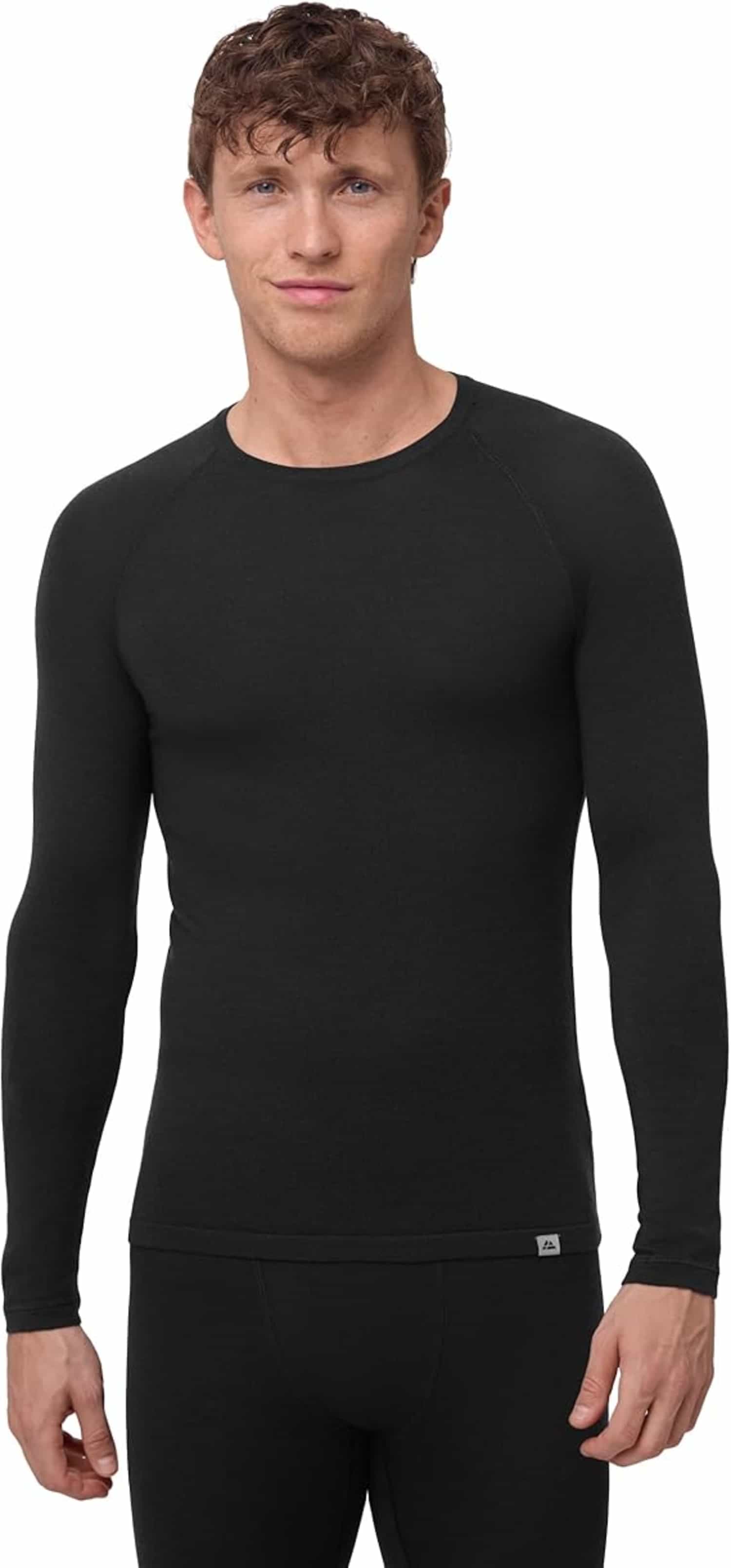Danish Endurance Merino Thermo Shirt Heren – Lange mouwen, warm, met of zonder rits