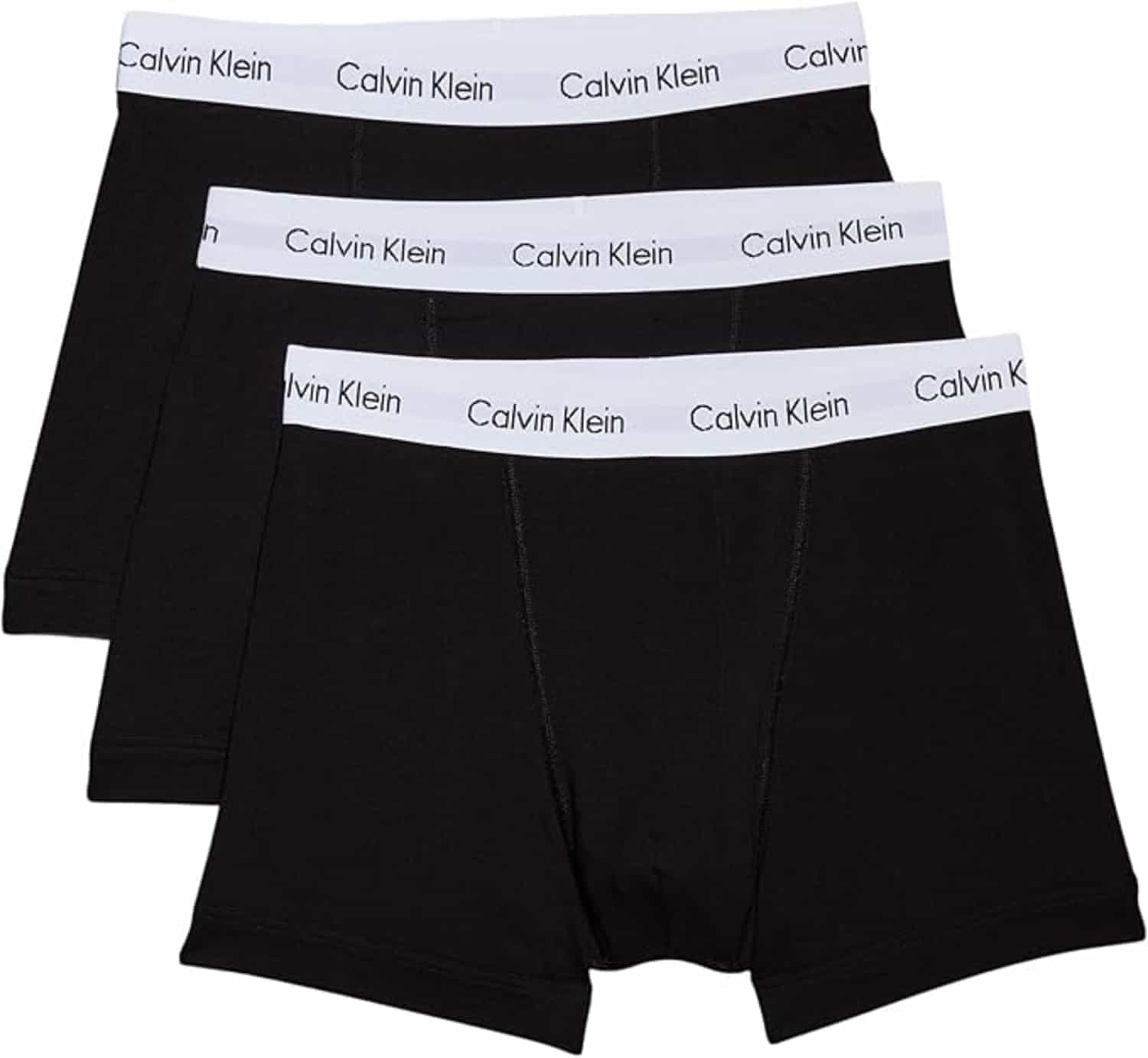 Calvin Klein 3P Trunk Heren Onderbroeken Zwart M