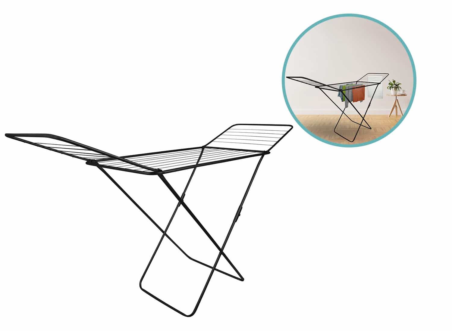 Droogrek - Wasrek - 18m drooglengte - inklapbaar