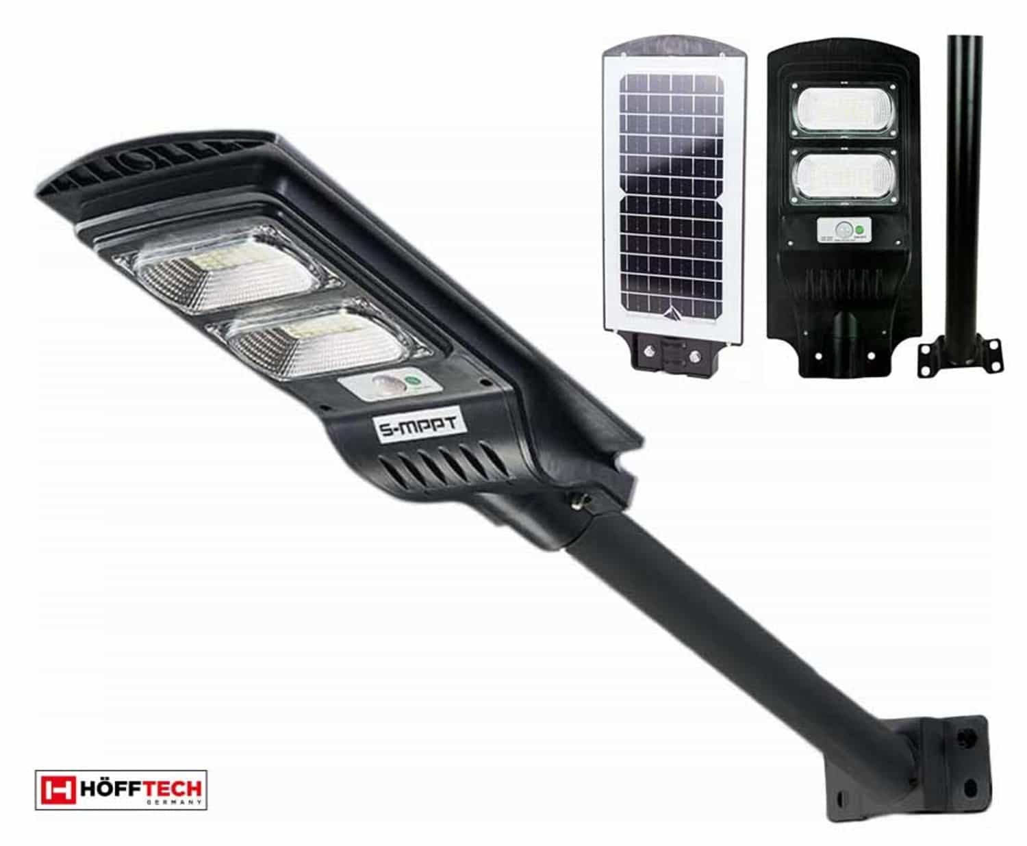 Hofftech Solar LED Lantaarn XL - Met Bewegingssensor! ...