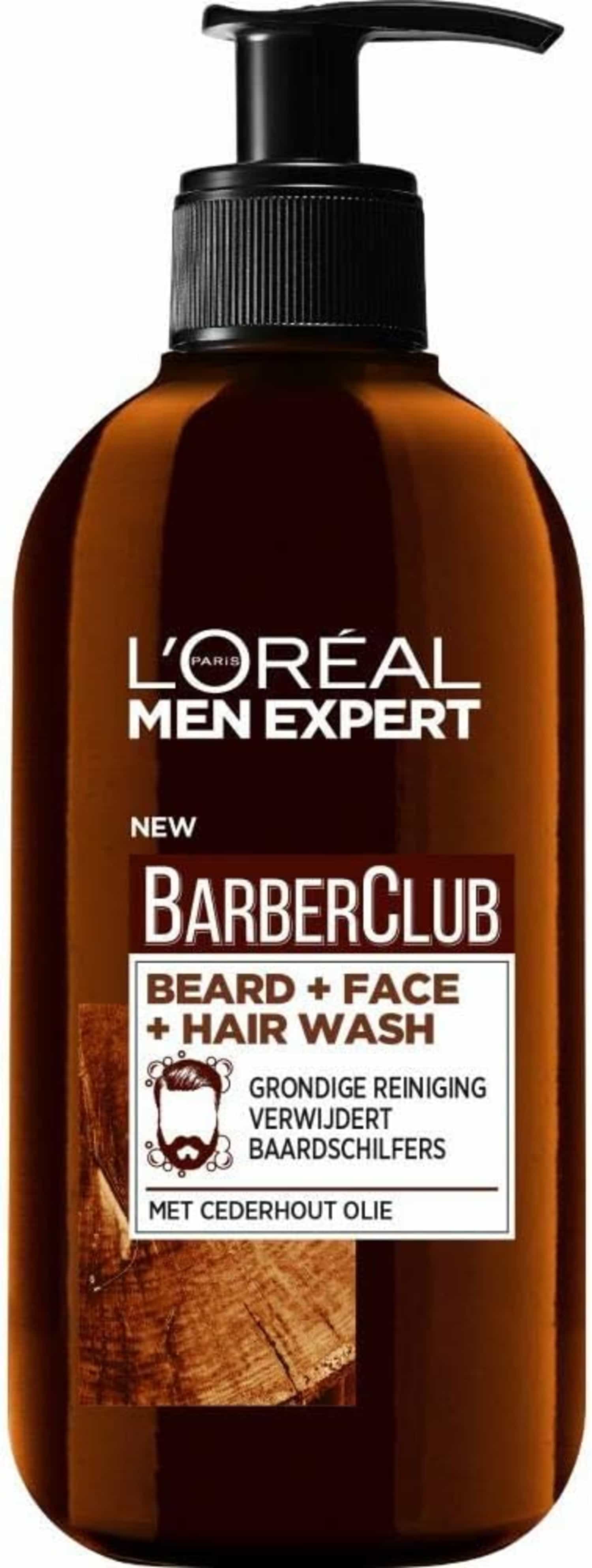 Barber Club Wash van L’Oréal Paris Men Expert, 200 ml