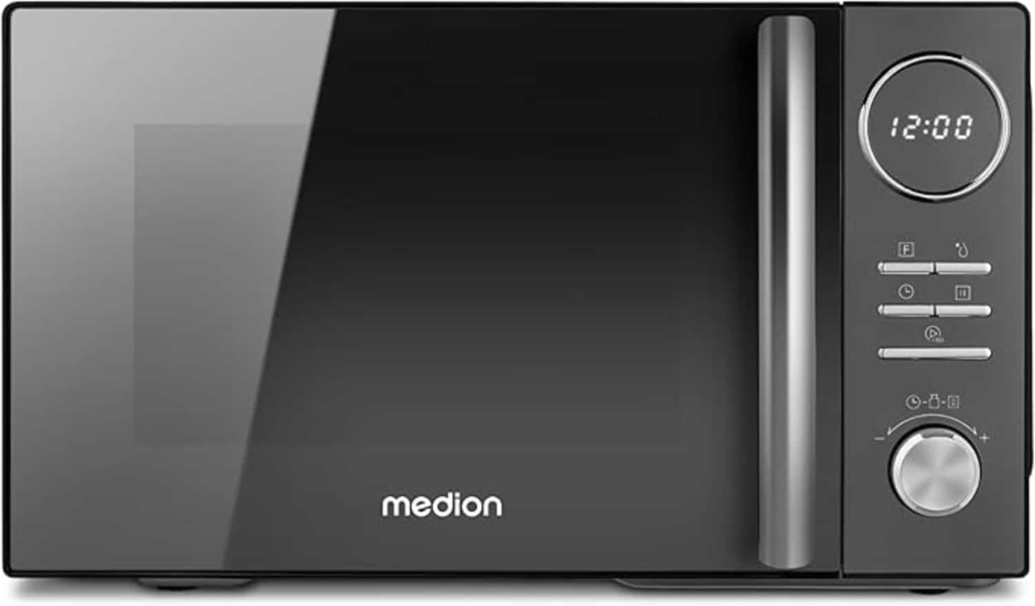 Medion 3-in-1 magnetron met grill en heteluchtfunctie, 23 L, MD11493, zwart