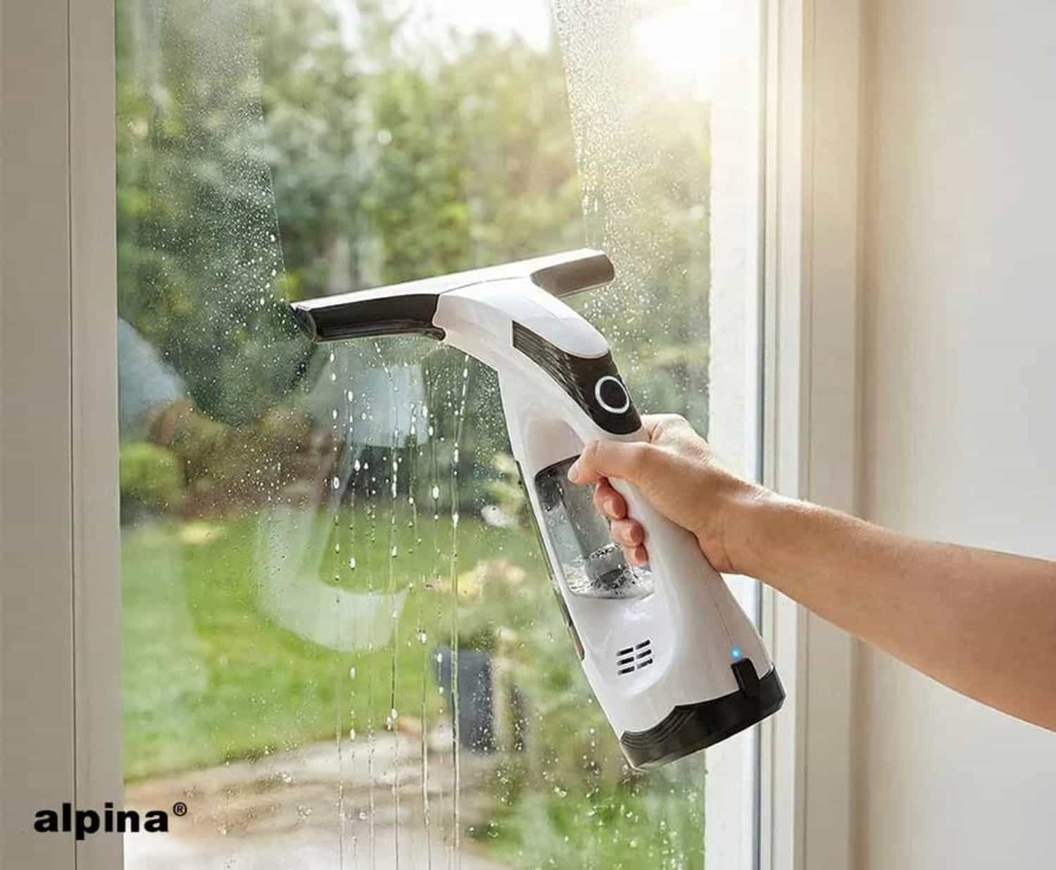 Oplaadbare Ramenreiniger Met Waterreservoir - Streeploos Schone Ramen In É ...