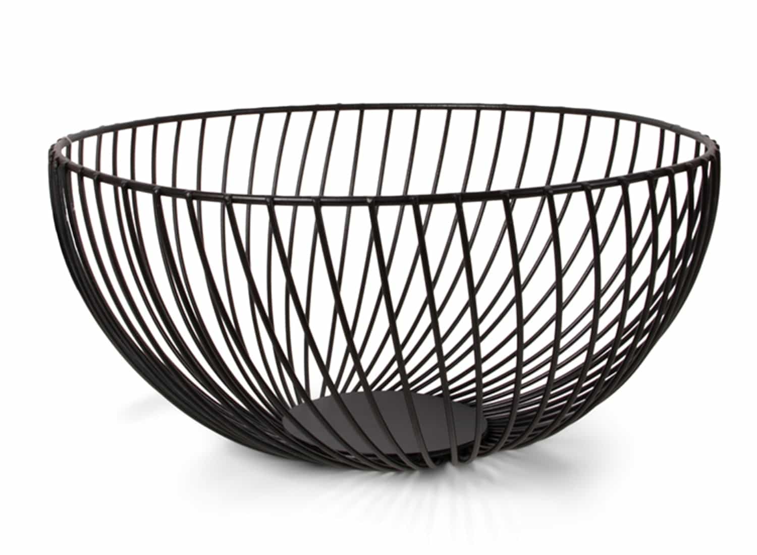 XEMM Design fruitmand - Draadmand - â25 x 12.5 cm - Zwart