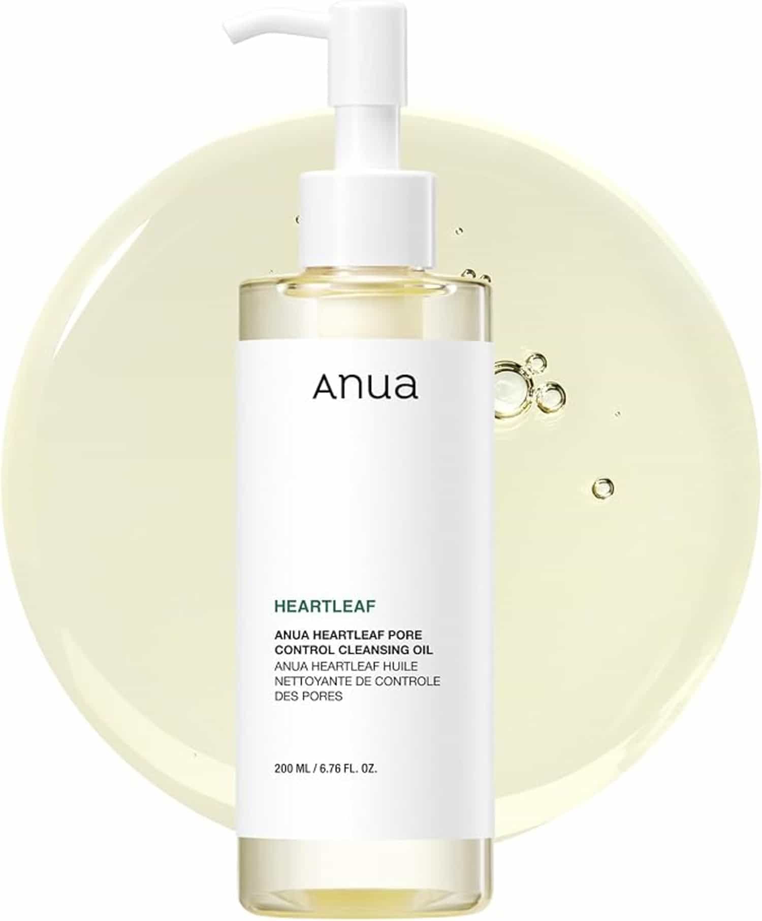 ANUA Heartleaf Pore Control Cleansing Oil – Gezichtsreiniging en Make-up Verwijdering, Koreaanse Huidverzorging